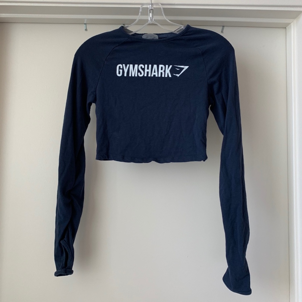 Gymshark long sleeve crop top
